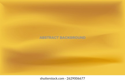 Smooth golden yellow abstract background with soft gradients and flowing shapes. Perfect for modern design, luxury branding, posters, and digital presentations.