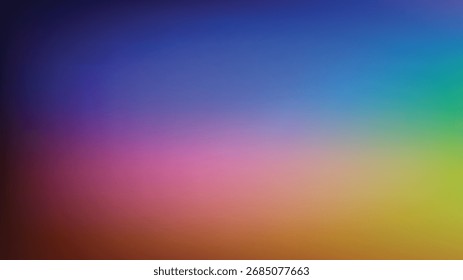 Abstrato gradiente suave com azul profundo roxo rosa verde cores misturar