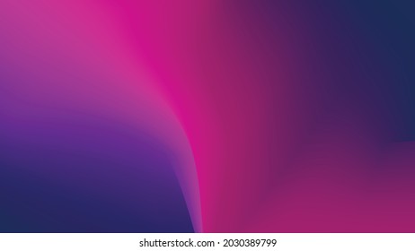 Smooth gradient background. Abstract graphic design with purple, pink , blue, and blurred style for landing page, web, presentation, wallpaper, template, banner. Vector illustration
