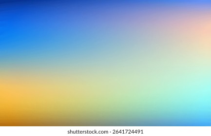 smooth gradient background blending blue into warm paste tones