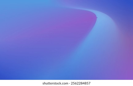 A smooth gradient background blending vibrant blue and purple hues with soft lighting and a fluid, modern abstract design, ideal for digital or creative uses