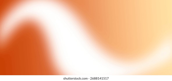 Um plano de fundo de gradiente suave que mistura tons de laranja vívido e âmbar suave, criando um design de vetor quente, moderno e energético.