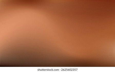 Smooth Gradient Background in Copper Tones with Subtle Halftone Pattern Texture for Modern Designs and Sophisticated Visual Projects, Perfect for Creative Overlays