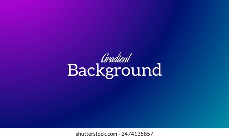 Smooth gradient background with elegant color blue purple pink blending. ideal for web design, presentations, banners, and modern branding visuals