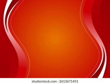 Smooth gradient background in red, white, and yellow. Clean and minimal design.
