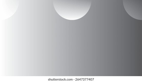 A smooth gradient background with soft, rounded shapes in shades of white and gray, creating a minimalist design.