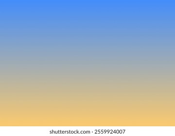 A smooth gradient background transitioning from soft blue at the top to warm yellow at the bottom, resembling a serene sunrise or sunset sky.