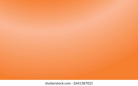 Smooth gradient background in warm orange tones with subtle light