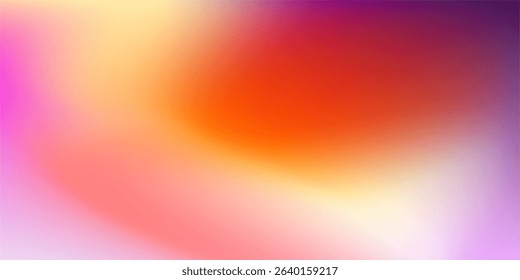 smooth gradient blend of harmonious vibrant colors, including pink, orange, and purple. orange mesh background