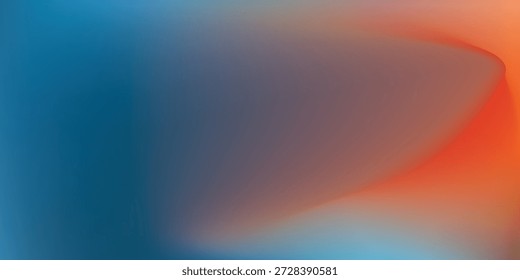 Um gradiente suave que mistura o azul profundo à esquerda com tons de laranja e vermelho vibrantes à direita, criando um visual abstrato e dinâmico.