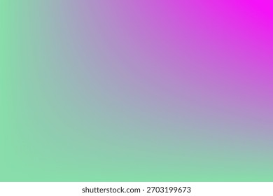 Un gradiente suave que mezcla verdes pastel, rosas y púrpura 