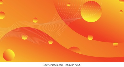 Smooth gradient blending warm yellow and orange tones, perfect for cheerful and modern designs.
