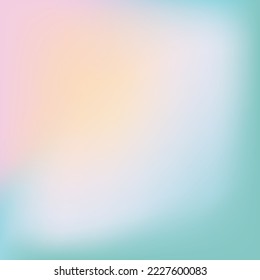 Smooth gradient blue  pink  beige square texture  Abstract colorful delicate vector pattern created and the Mesh Tool