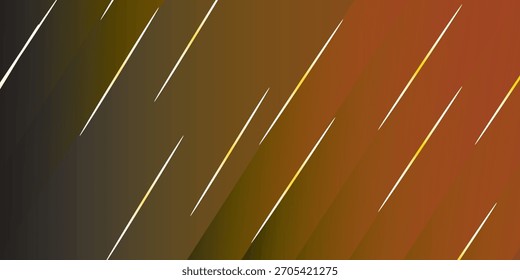 Smooth gradient from dark olive green to warm orange-brown, featuring thin, bright white diagonal lines creating a dynamic visual.