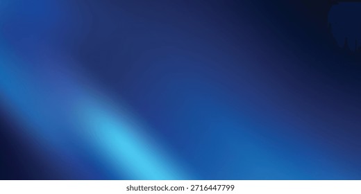 Um gradiente suave de azul profundo a azul mais claro com uma sequência de luz brilhante e diagonal.