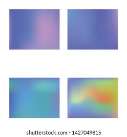 Smooth gradient mesh background. Colorful backdrop with bright rainbow colors. Vector illustration elements. Blue modern abstract backdrop for mobile app and user interface.