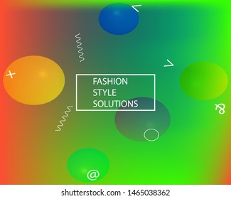 Smooth gradient mesh background. Colorful backdrop with simple muffled colors. Vector illustration texture. Green modern abstract backdrop for mobile app and user interface.