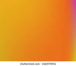 Smooth gradient mesh background. Commercial backdrop with simple muffled colors. Vector illustration concept. Orange celebration template for your graphic design, user interface or app.