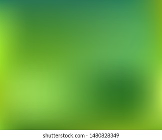 Smooth gradient mesh background. Commercial backdrop with simple muffled colors. Vector illustration art. Green modern abstract backdrop for mobile app and user interface.