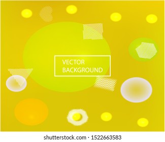 Smooth gradient mesh background. Commercial backdrop with colored bubbles and white shapes. Vector illustration pastel. Orange modern abstract design for mobile app and user interface.