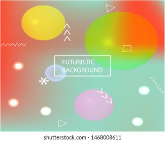 Smooth gradient mesh background. Creative backdrop with simple muffled colors. Vector illustration texture. Orange modern abstract backdrop for mobile app and user interface.