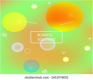 Smooth gradient mesh background. Dynamic backdrop with simple muffled colors. Vector illustration texture. Green modern abstract backdrop for mobile app and user interface.