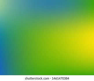 Smooth gradient mesh background. Dynamic backdrop with simple muffled colors. Vector illustration art. Green modern abstract backdrop for mobile app and user interface.