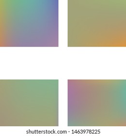 Smooth gradient mesh background. Flat backdrop with simple muffled colors. Vector illustration concept. Green modern abstract backdrop for mobile app and user interface.