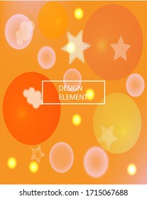 Smooth gradient mesh background. Fluid backdrop with colored bubbles and white shapes. Vector illustration art. Blue modern abstract design for mobile app and user interface.
