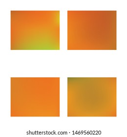 Smooth gradient mesh background. Futuristic backdrop with simple muffled colors. Vector illustration texture. Orange modern abstract backdrop for mobile app and user interface.