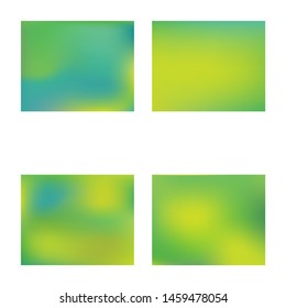 Smooth gradient mesh background. Minimal backdrop with simple muffled colors. Vector illustration flyer. Green modern abstract backdrop for mobile app and user interface.