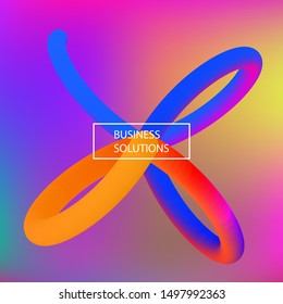 Smooth gradient mesh background. Original creative backdrop with a blend. Violet, orange, yellow, blue, pink and red eco template for your projects, poster, banner or graphic design.