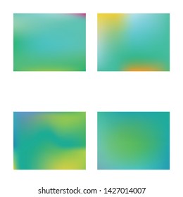 Smooth gradient mesh background. Vector illustration flyer. Clean backdrop with bright rainbow colors. Blue modern abstract backdrop for mobile app and user interface.