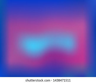 Smooth gradient mesh background. Vector illustration space. Simple backdrop with bright rainbow colors. Blue modern abstract backdrop for mobile app and user interface.