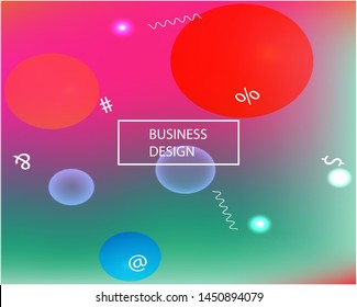 Smooth gradient mesh background. Vector illustration layout. Dynamic backdrop with simple muffled colors. Green modern abstract backdrop for mobile app and user interface.
