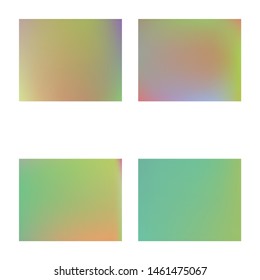 Smooth gradient mesh background. Vector illustration layout. Minimal backdrop with simple muffled colors. Green modern abstract backdrop for mobile app and user interface.