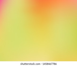 Smooth gradient mesh background. Vibrant backdrop with simple muffled colors. Vector illustration space. Yellow modern abstract backdrop for mobile app and user interface.
