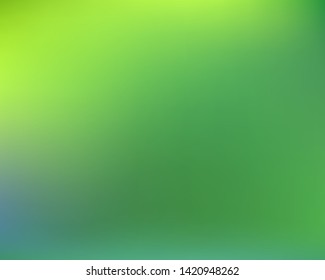 Smooth gradient mesh. EPS. Vector illustration show. Startling splash and spreading spot. Green vector gradient mesh with soft acrylic transitions.