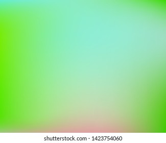 Smooth gradient mesh. Nice splash and spreading spot. EPS. Vector illustration cover. Green vector gradient mesh with soft acrylic transitions.