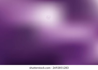 Malha de gradiente suave com tons roxo e rosa vibrantes, criando um efeito de iluminação mista suave e etéreo.