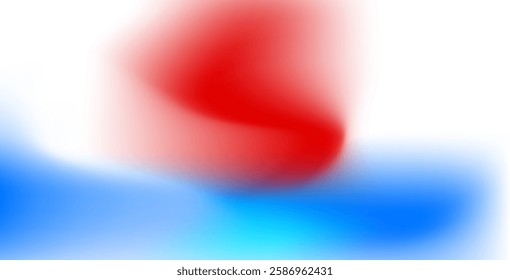 Smooth gradient red and blue abstract background with white accents, perfect for modern vector designs and digital projects.