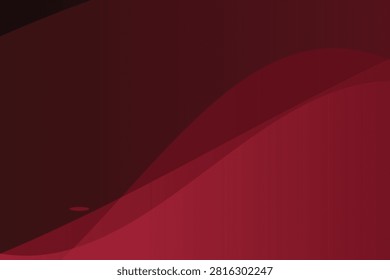 Smooth gradient red-pink abstract wave texture