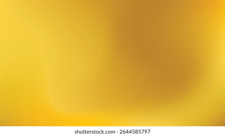 Um fundo de vetor de textura de gradiente suave em ouro. Perfeito para projetos de design moderno, apresentações, sites e arte digital. Use esse vetor para ter um toque de elegância.