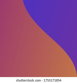 smooth gradient transition. a color scheme. vector background