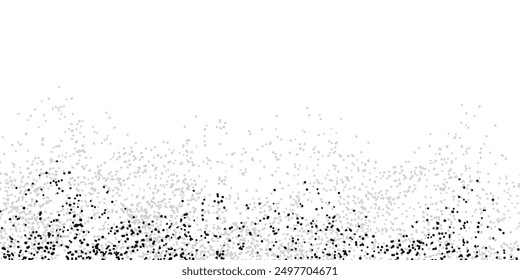 Smooth gradient transition of grains. Noisy pattern similar to ink splashes. Vector illustration. Vector effect grains, eps10.