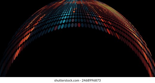 smooth gradient transition ranging from colors