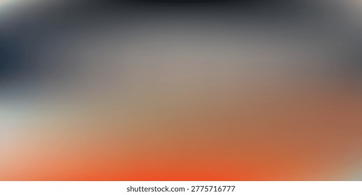 A smooth gradient transitioning from dark cool tones to vibrant warm orange, creating an abstract visual effect.