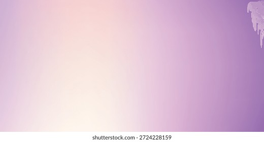 A smooth gradient transitioning from light cream to soft lavender and purple hues, creating a gentle and calming visual effect.