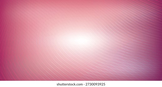 Um gradiente suave em transição do rosa macio para o roxo profundo, com uma sutil camada de textura quase imperceptível. Uma fonte de luz brilhante e luminosa é centralizada, criando um brilho suave.