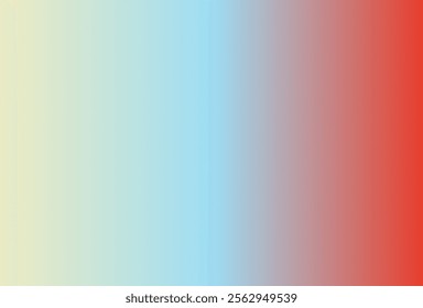 a smooth gradient transitioning from soft yellow to cool blue and warm red, evoking a sense of harmony, warmth, and calm energy.